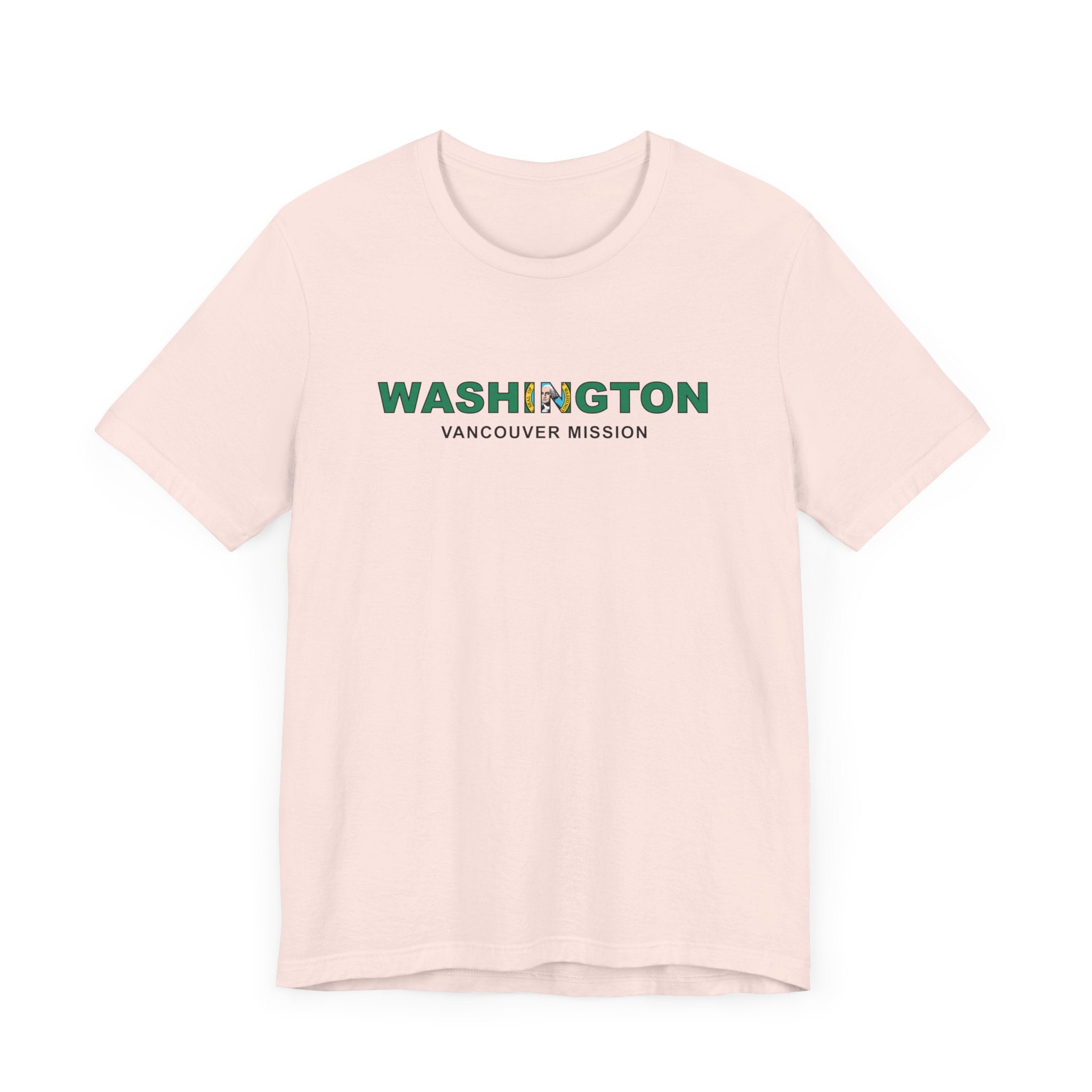 Washington Vancouver Mission Flag Title T-shirt - Mission Wishlist - LDS Missionary Gift Store