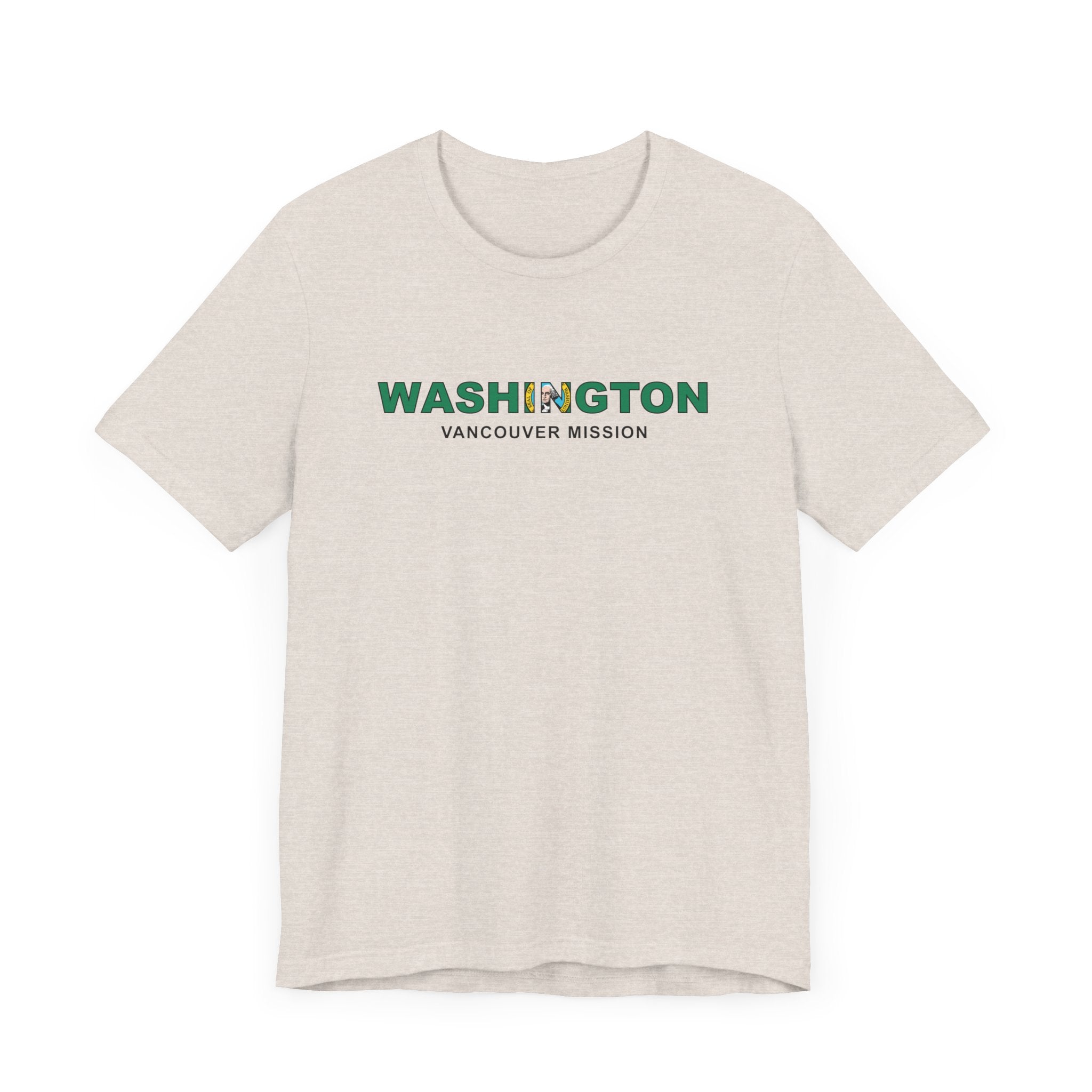 Washington Vancouver Mission Flag Title T-shirt - Mission Wishlist - LDS Missionary Gift Store