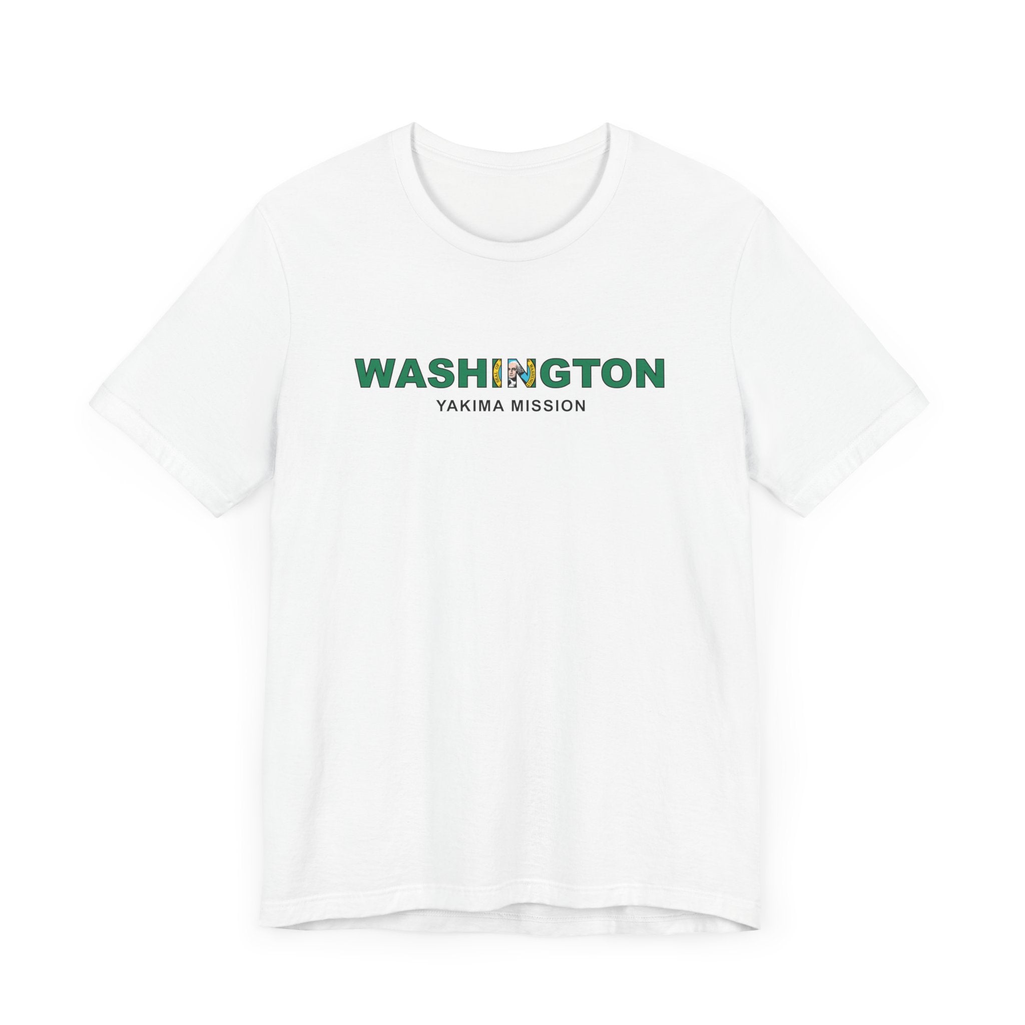 Washington Yakima Mission Flag Title T-shirt - Mission Wishlist - LDS Missionary Gift Store