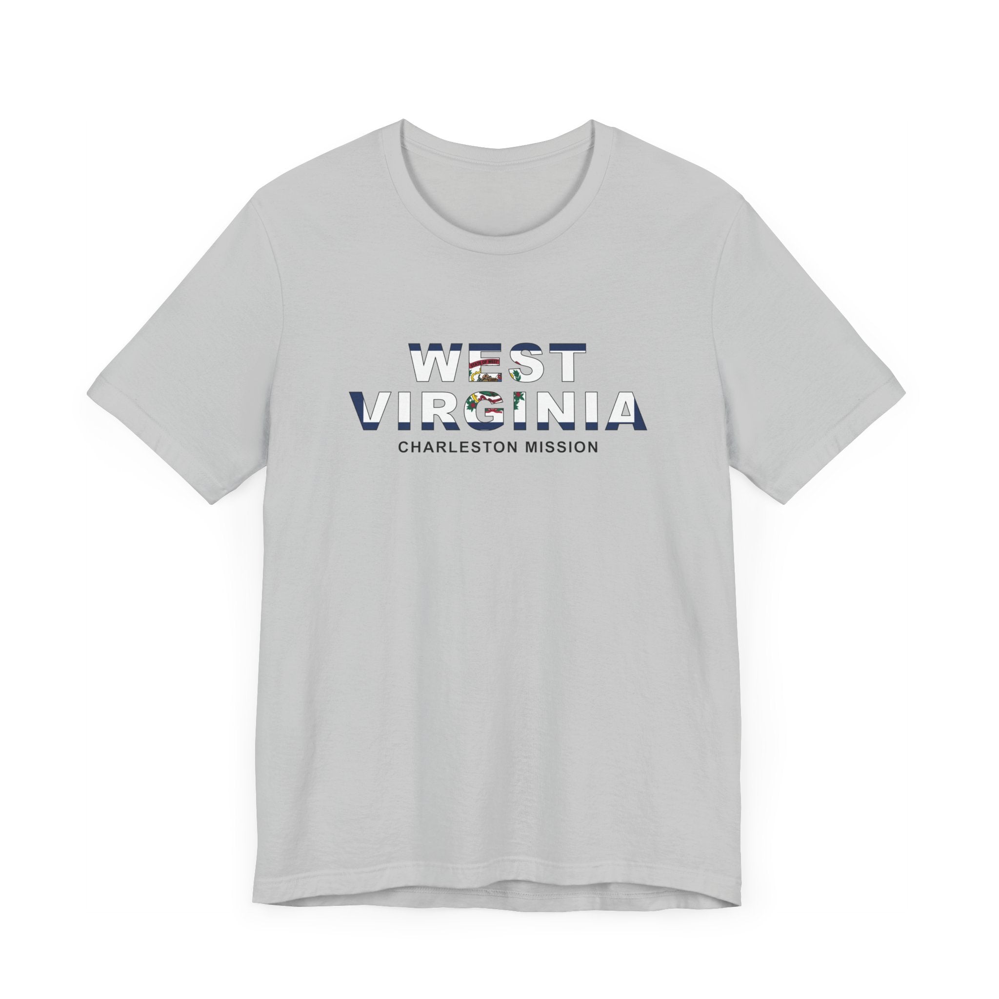 West Virginia Charleston Mission Flag Title T-shirt - Mission Wishlist - LDS Missionary Gift Store