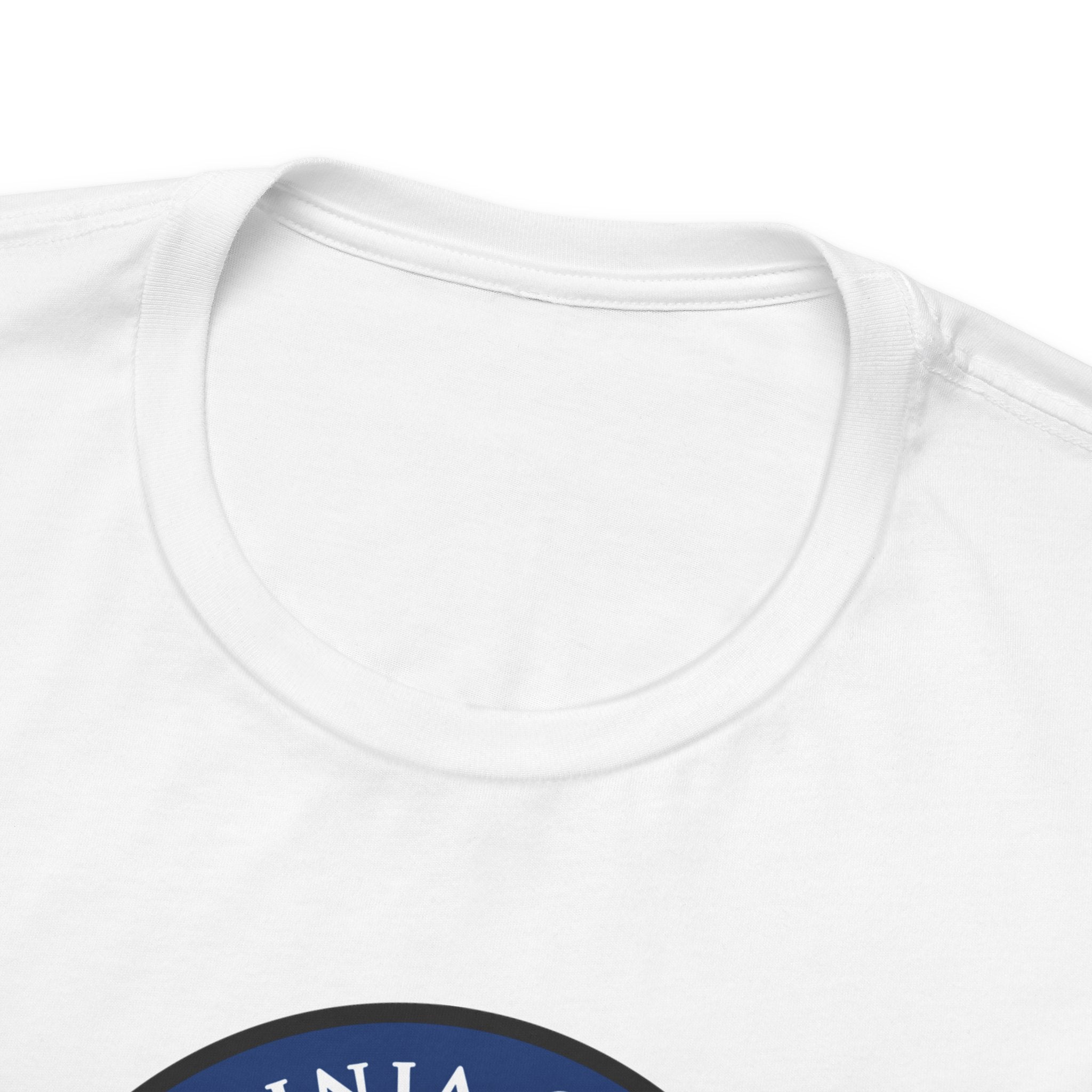 West Virginia Charleston Mission State Flag Logo (Black Border) T-shirt - Mission Wishlist - LDS Missionary Gift Store