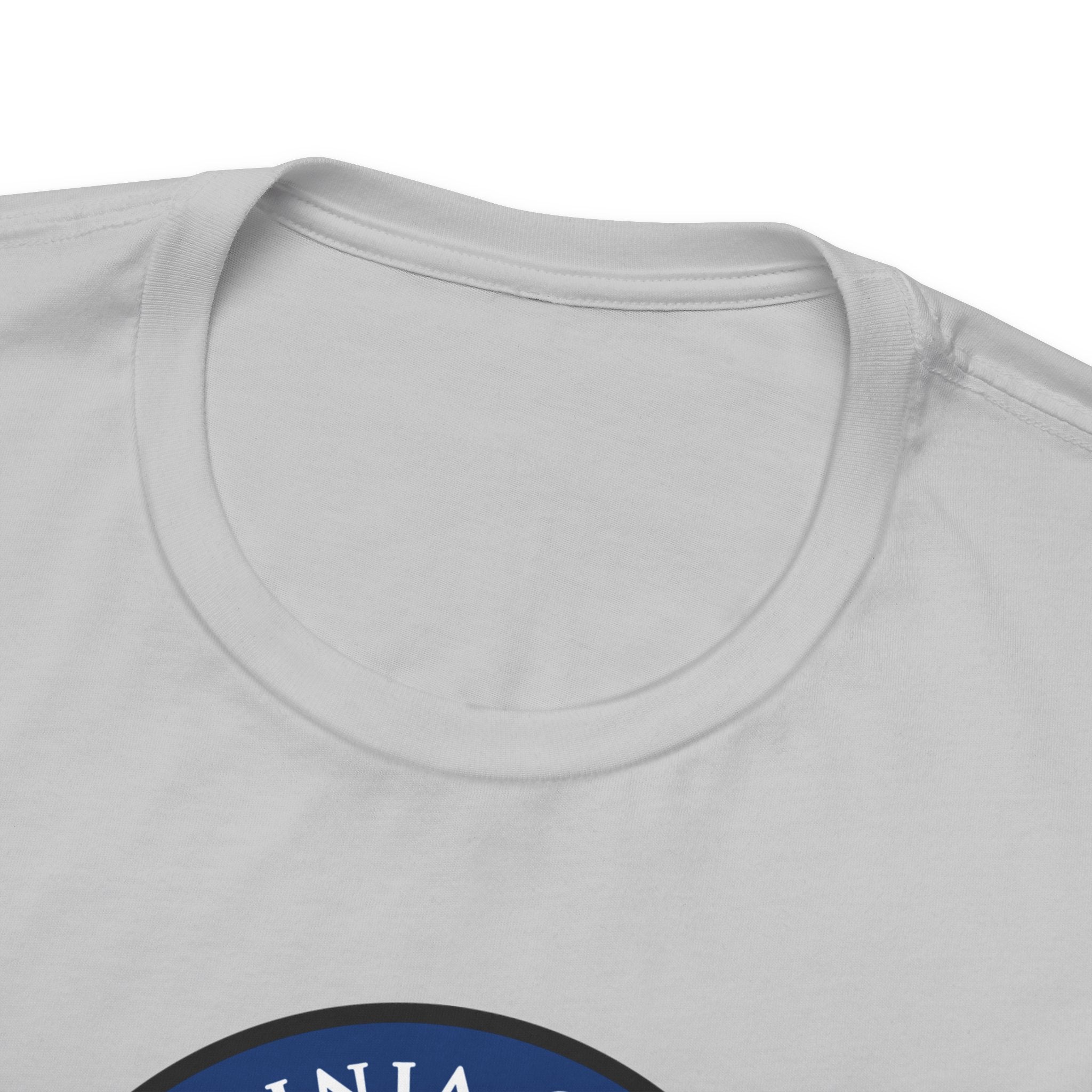 West Virginia Charleston Mission State Flag Logo (Black Border) T-shirt - Mission Wishlist - LDS Missionary Gift Store