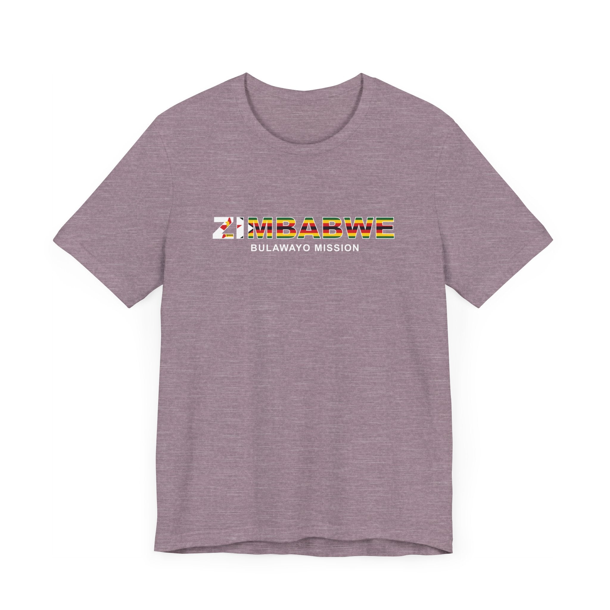 Zimbabwe Bulawayo Mission Flag Title T-shirt - Mission Wishlist - LDS Missionary Gift Store