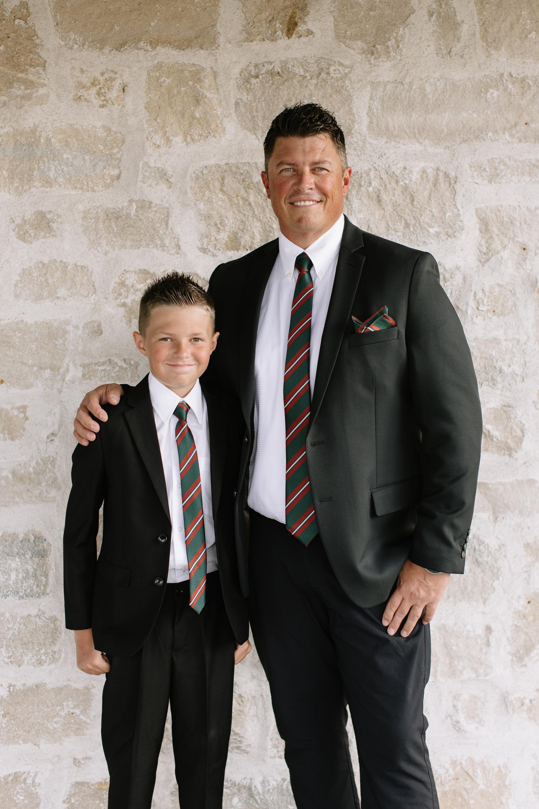 Ebenezer Stripe - Men's Tie