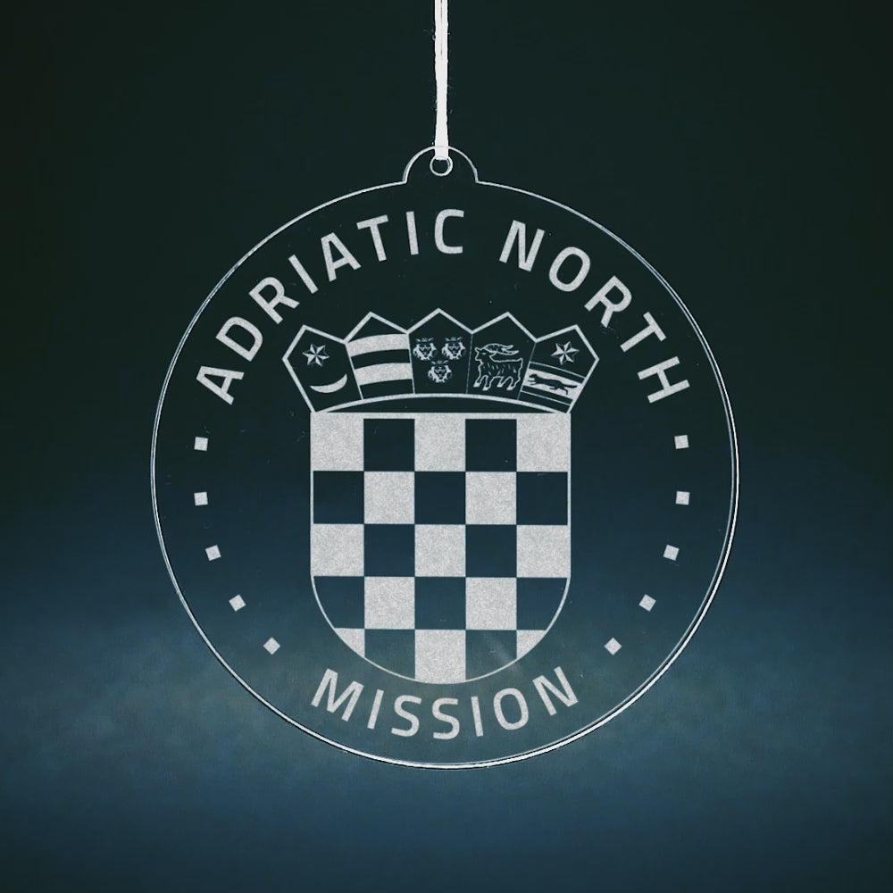 Adriatic North Mission (Zagreb) Christmas Ornament