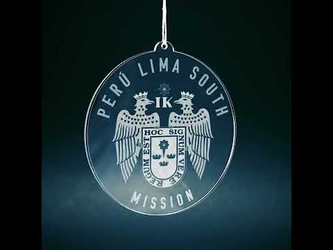 Peru Lima South Mission Christmas Ornament