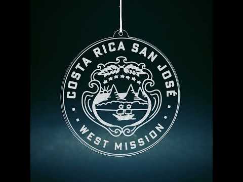 Costa Rica San José West Mission Christmas Ornament