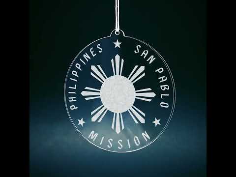 Philippines San Pablo Mission Christmas Ornament