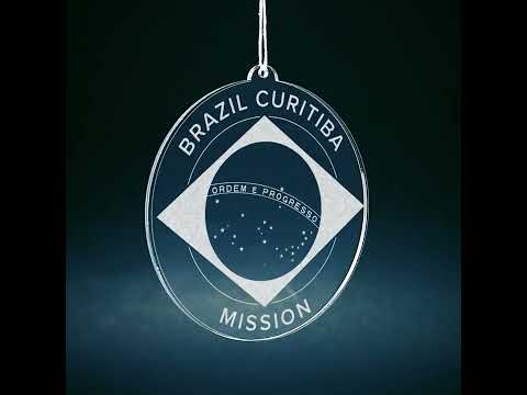 Brazil Curitiba Mission Christmas Ornament
