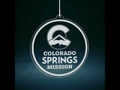 Colorado Colorado Springs Mission Christmas Ornament