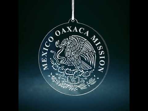 Mexico Oaxaca Mission Christmas Ornament