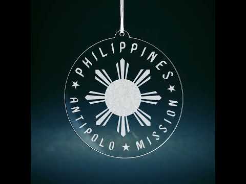 Philippines Antipolo Mission Christmas Ornament