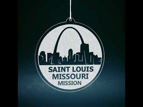 Missouri St. Louis Mission Christmas Ornament