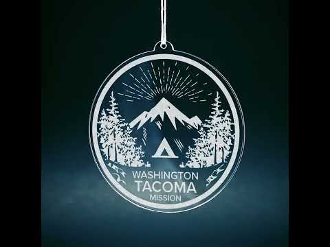 Washington Tacoma Mission Christmas Ornament