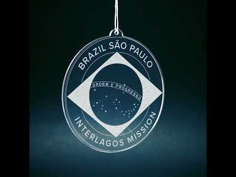Brazil Sao Paulo Interlagos Mission Christmas Ornament