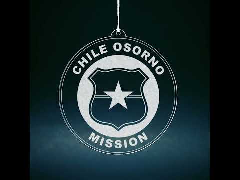 Chile Osorno Mission Christmas Ornament