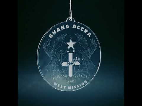 Ghana Accra West Mission Christmas Ornament