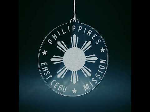 Philippines Cebu East Mission Christmas Ornament