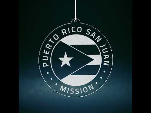 Puerto Rico San Juan Mission Christmas Ornament