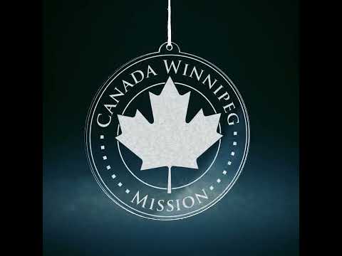 Canada Winnipeg Mission Christmas Ornament