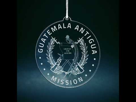 Guatemala Antigua Mission Christmas Ornament