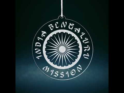 India Bengaluru Mission Christmas Ornament