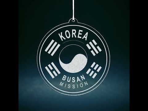 Korea Busan Mission Christmas Ornament