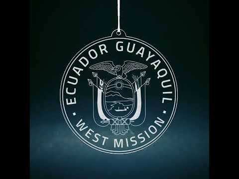 Ecuador Guayaquil West Mission Christmas Ornament
