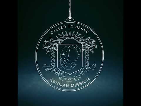 Côte d'Ivoire Abidjan Mission Christmas Ornament