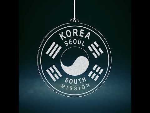 Korea Seoul South Mission Christmas Ornament