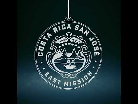 Costa Rica San José East Mission Christmas Ornament