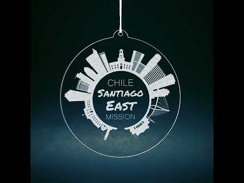 Chile Santiago East Mission Christmas Ornament