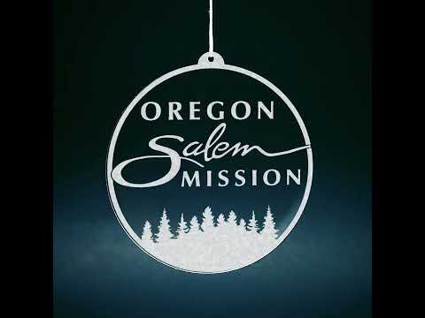 Oregon Salem Mission Christmas Ornament