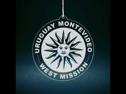 Uruguay Montevideo West Mission Christmas Ornament