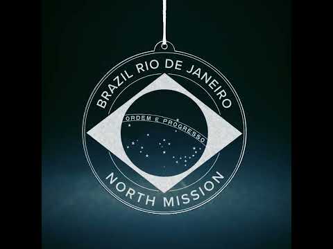 Brazil Rio de Janeiro North Mission Christmas Ornament