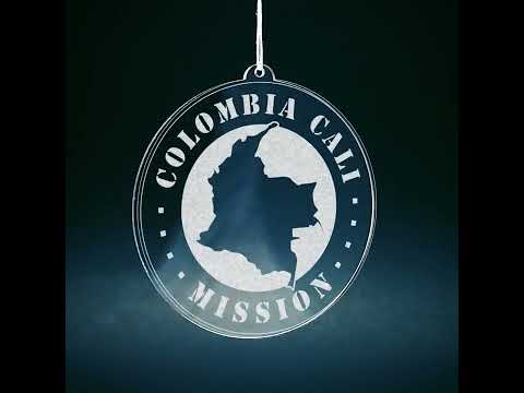 Colombia Cali Mission Christmas Ornament