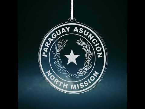 Paraguay Asuncion North Mission Christmas Ornament