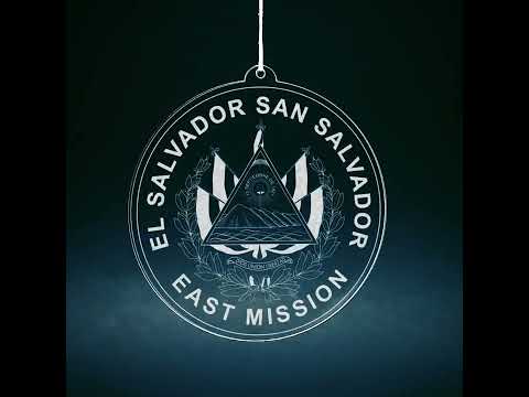 El Salvador San Salvador East Mission Christmas Ornament