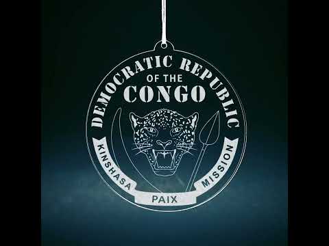 Democratic Republic of the Congo Kinshasa Mission Christmas Ornament