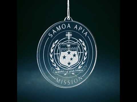 Samoa Apia Mission Christmas Ornament