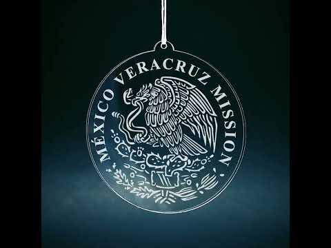 Mexico Veracruz Mission Christmas Ornament