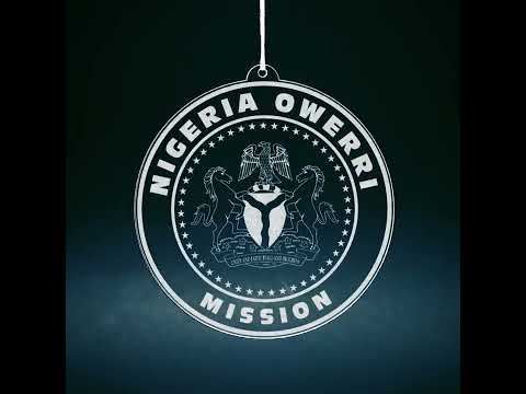 Nigeria Owerri Mission Christmas Ornament