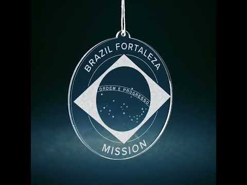 Brazil Fortaleza Mission Christmas Ornament