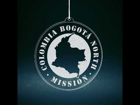 Colombia Bogota North Mission Christmas Ornament
