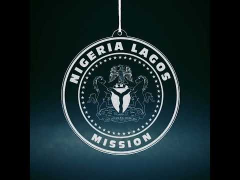 Nigeria Lagos Mission Christmas Ornament