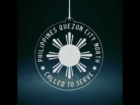 Philippines Quezon City North Mission Christmas Ornament
