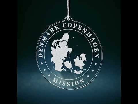 Denmark Copenhagen Mission Christmas Ornament