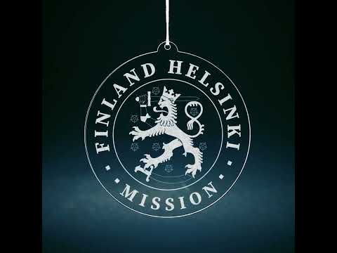 Finland Helsinki Mission Christmas Ornament