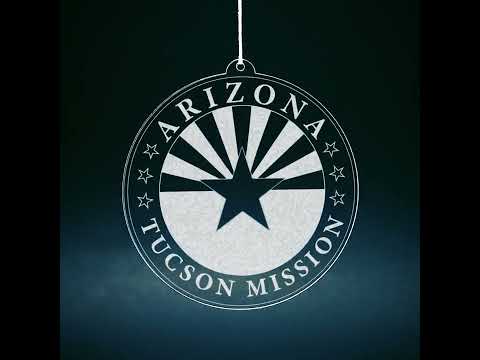 Arizona Tucson Mission Christmas Ornament