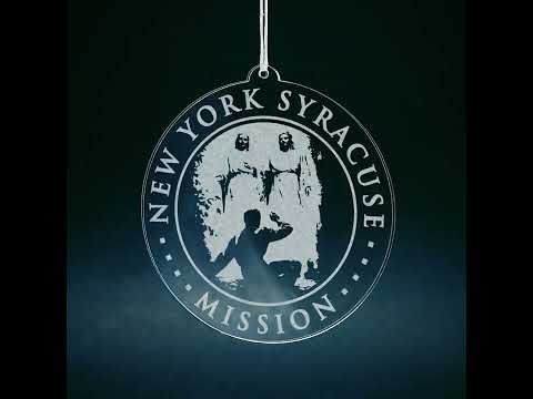 New York Syracuse Mission Christmas Ornament